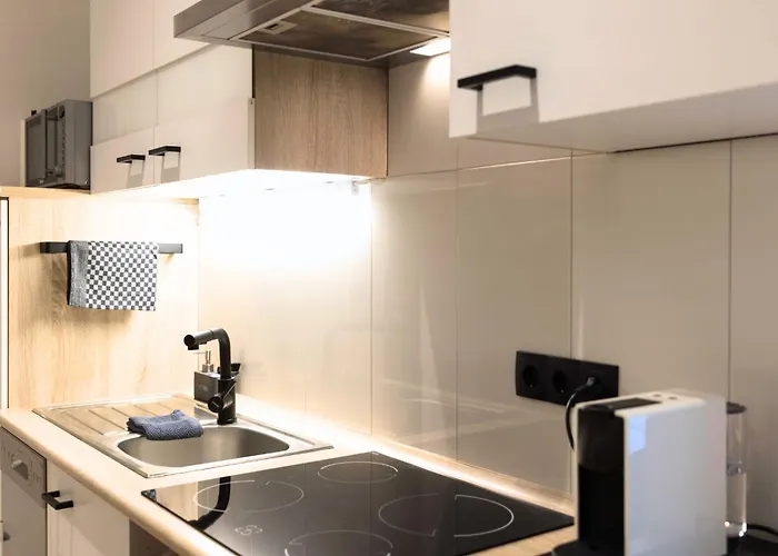 Apartmán Baliapartment Hof, Kueche, Parkplatz, 24h Digital Checkin, Wlan250mbit Hof (Bavaria)